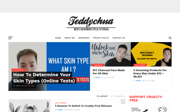 Teddy Chua- Men’s Grooming Tips & Tutorial